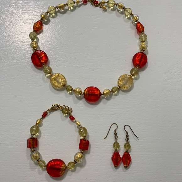 Venetian glass jewelry sets - Picture 4 of 4
